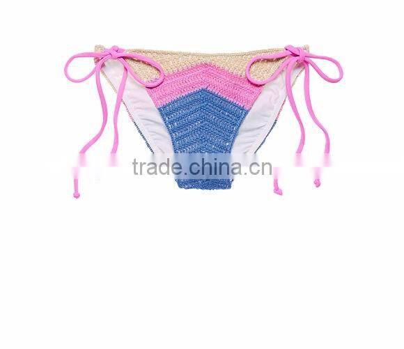 0546 NEW!The Crochet Babe Triangle Top hot sex bikini swimwear hot korean teen girl bikini