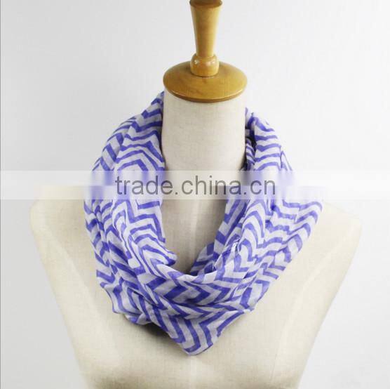 Newest Fashion Voile Printed Neckerchief