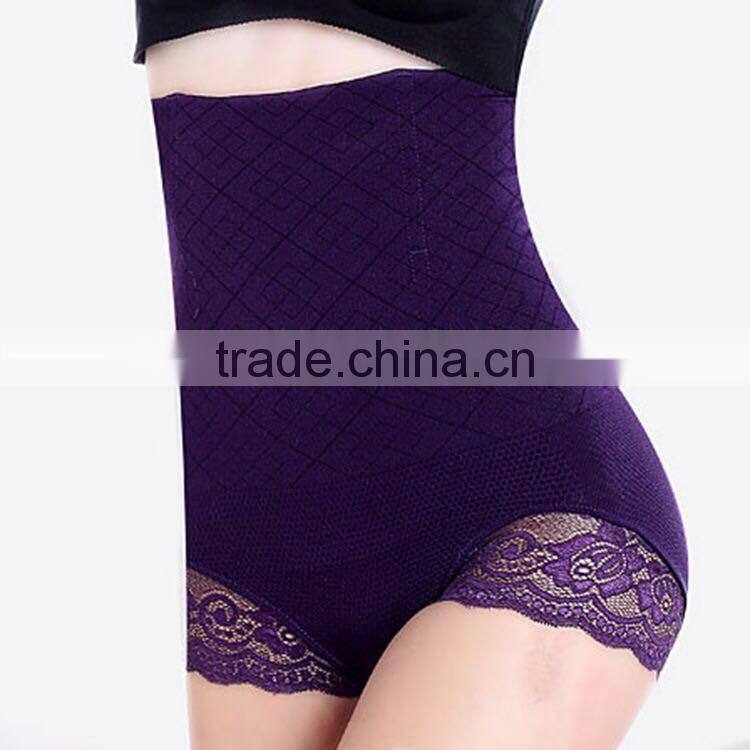 Hot lady's slimming panty seamless 2017 new design underwear photo factory whosale