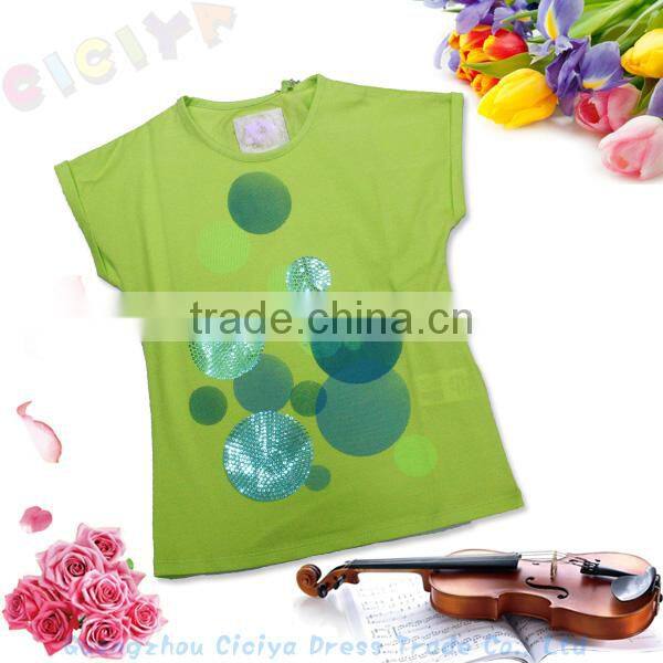 Candy color summer new fashion girl tshirt/t-shirt