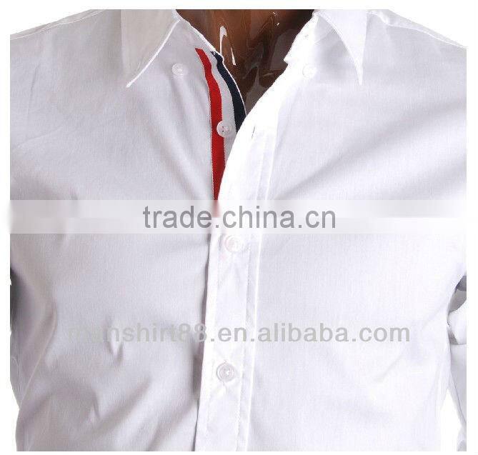 custom latest fashion long sleeve slim fit casual shirt