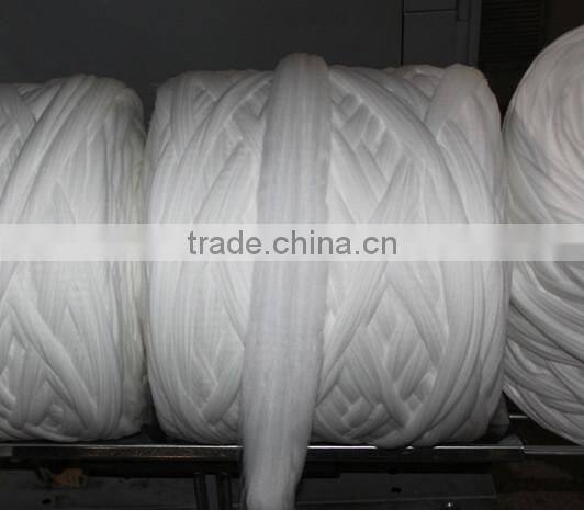 100% polyester tops -converted from tow