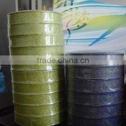 metallic ribbon for decoration