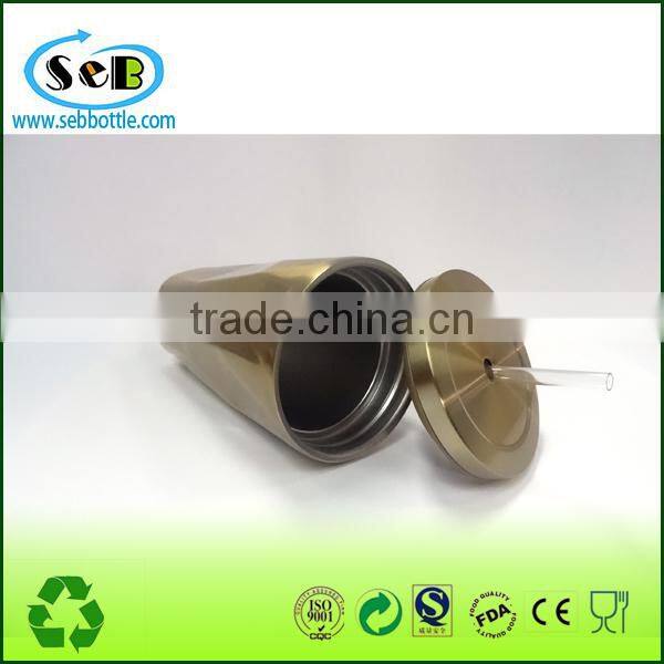 16oz stainless steel tumbler with straw stainless steel coffee mug