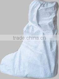 Disposable boot cover with ties