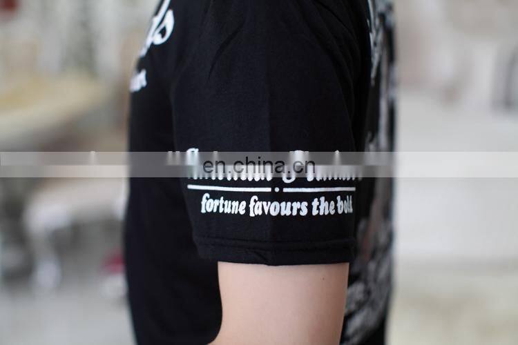 Peijiaxin Latest Design Casual Style Plain Mens Suit Printed Custom Fabric Tshirt