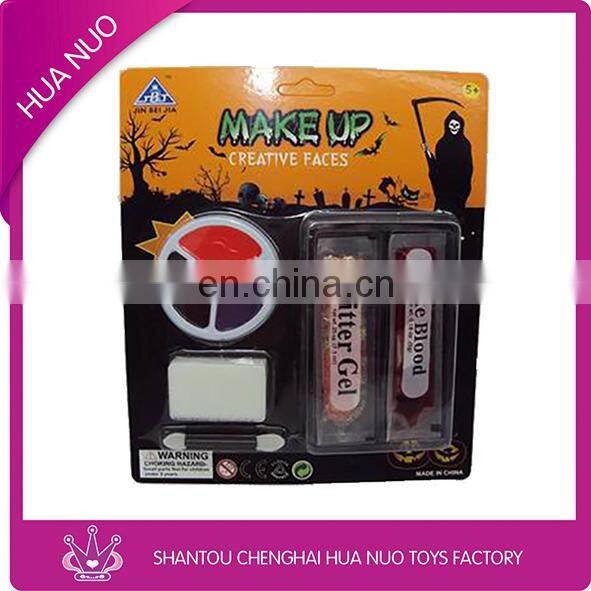 Various kinds of halloween face painting