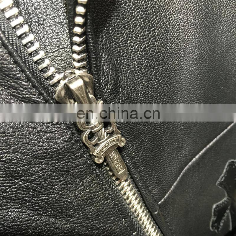 Wholesale New Product Sheep Skin Leather Coats Fashion Genuine Long Leather Coat