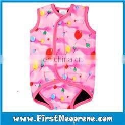 Blue And Pink Apple Beachfront Neoprene Baby Swim Wraps