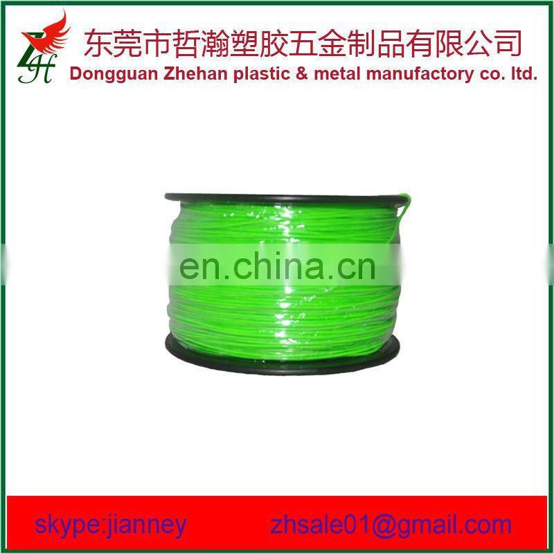 1.75mm empty plastic spool resin POM 3d printer filament extruder machine for 3d printing