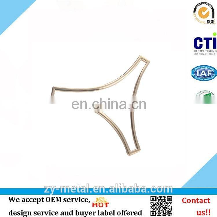 Fashion triangle metal ornament,decorative hanging necklace