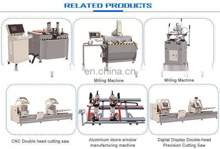 CLJJA-CNC-500 aluminum window manufacturing machine connector cutting saw