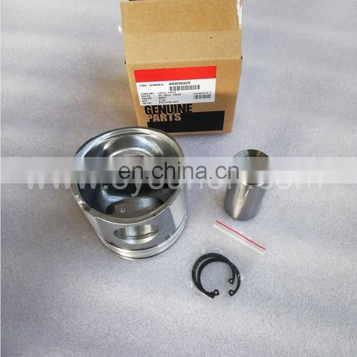6BT5.9 Diesel engine aluminum piston kits 3966678 3970192 4089669