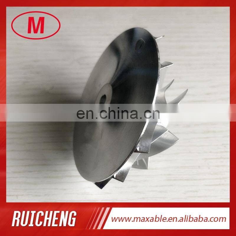 GT2835 452546-0005HF 53.11/73.00mm 7+7 blades turbo Billet/milling/aluminum 2618 compressor wheel for upgrade 452546-0005