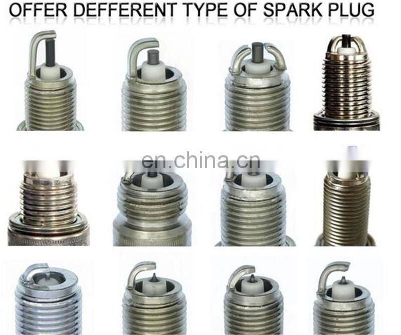 Auto gas engine spark plugs K20R-U 90919-01166 for DENSO K20RU parts