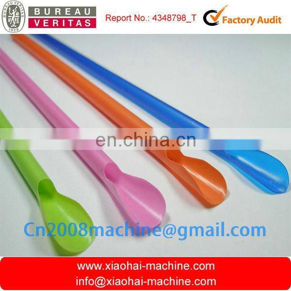 production line for manufacturing drinking straws for juices and sodas