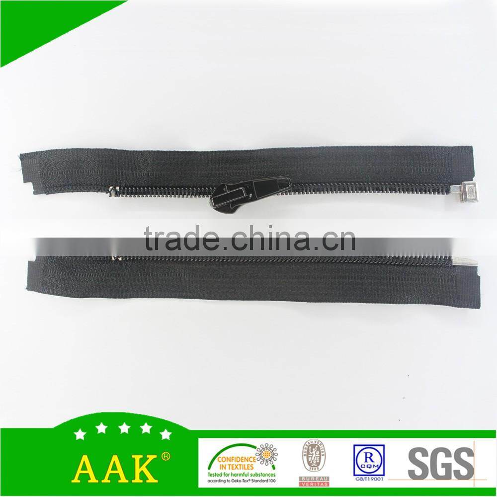 8#Open end nylon separating zipper