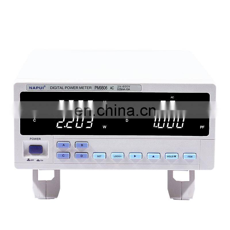 PM9806 Harmonic rs232 rs485 Communication Digital Power Meter Analyzer