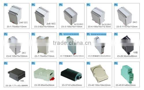 high standard hot sale plastic din case