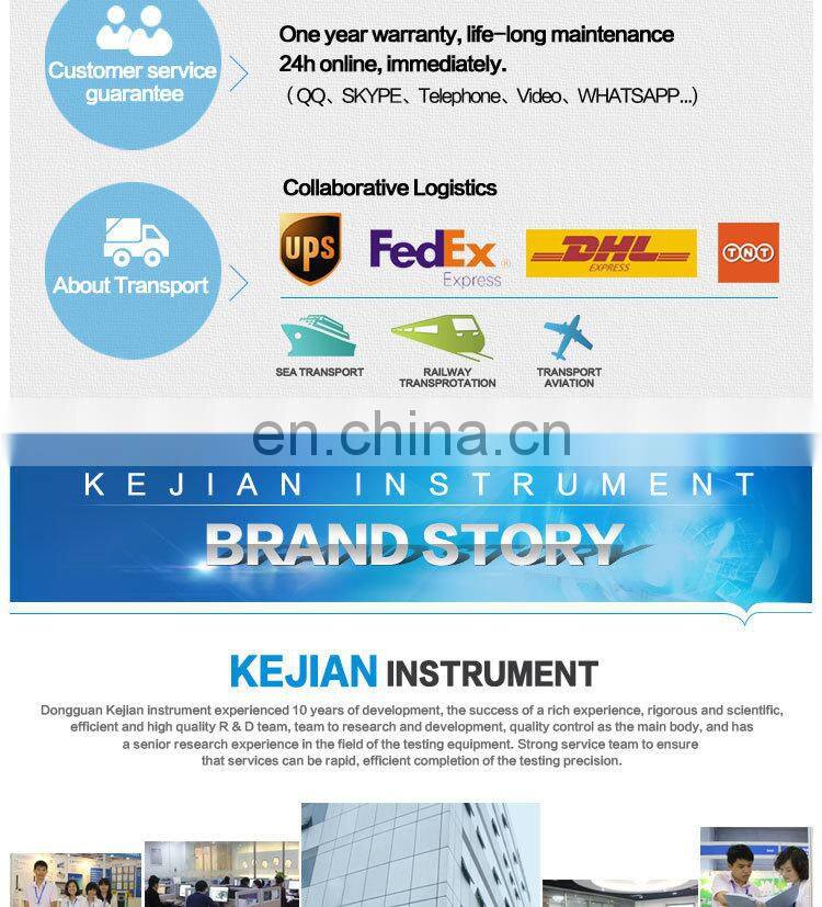 KJ-1066A electronic tensile testing machine for plastic material ASTM D638