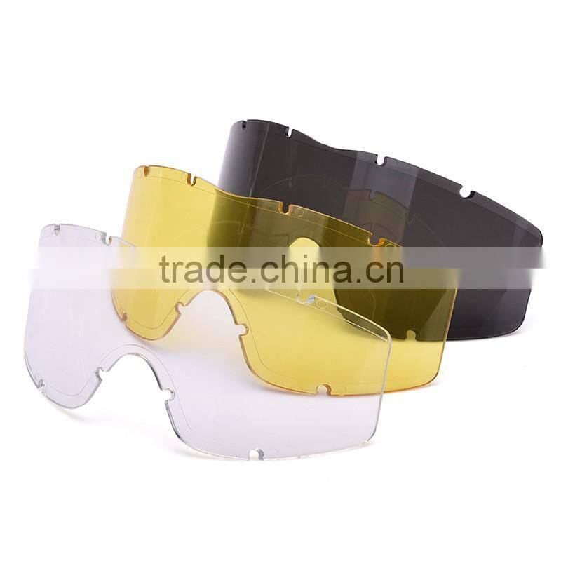 High Impact Interchangeable Lens Airsoft Balistic Protective Outdoor Hunting Goggles