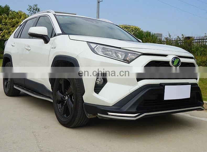 High Quality Bumper For Toyota 20-21 RAV4 Front Rear Bumper Anti-collision Guards Supporting Body Kit