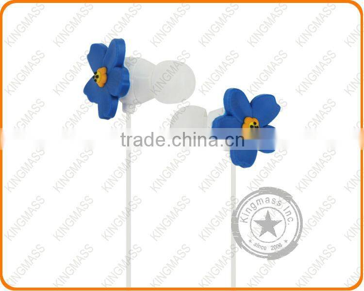 KINGMASS Novelty PVC logo Headphone hot new products