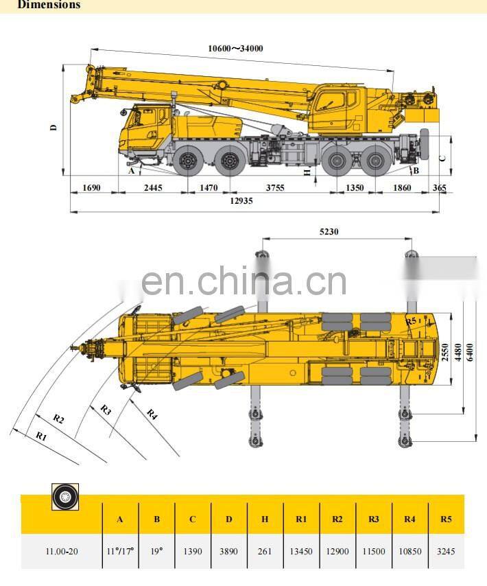 New 30t mobile crane RHD truck crane XCT30_Y for sale