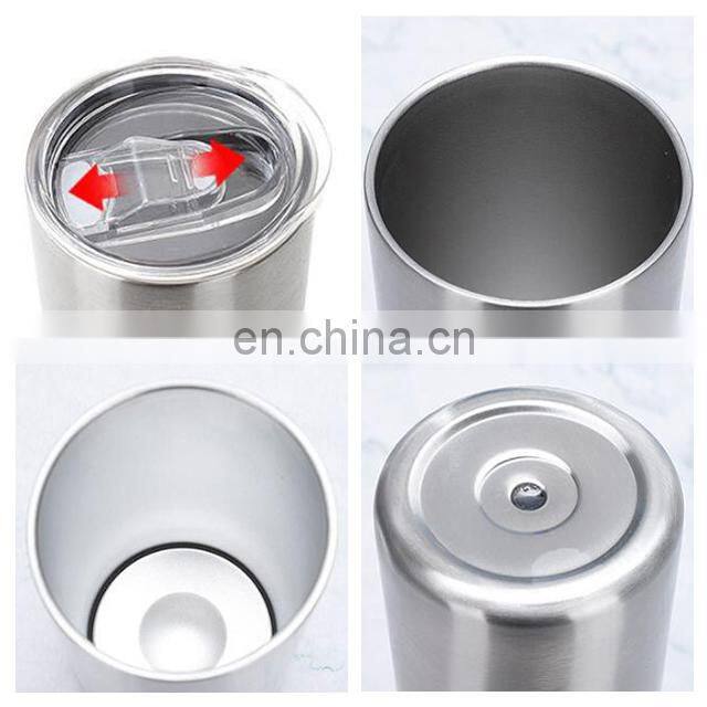 Travel Skinny 20 oz Double Wall 20oz Skinny Tumbler Diy Sublimation Blanks