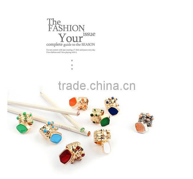 2015 Guangzhou Fashion Women Rings Jewelry Design Powerful