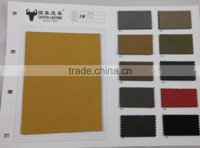 Genuine cow nubuck leather for nubuck leather sofa