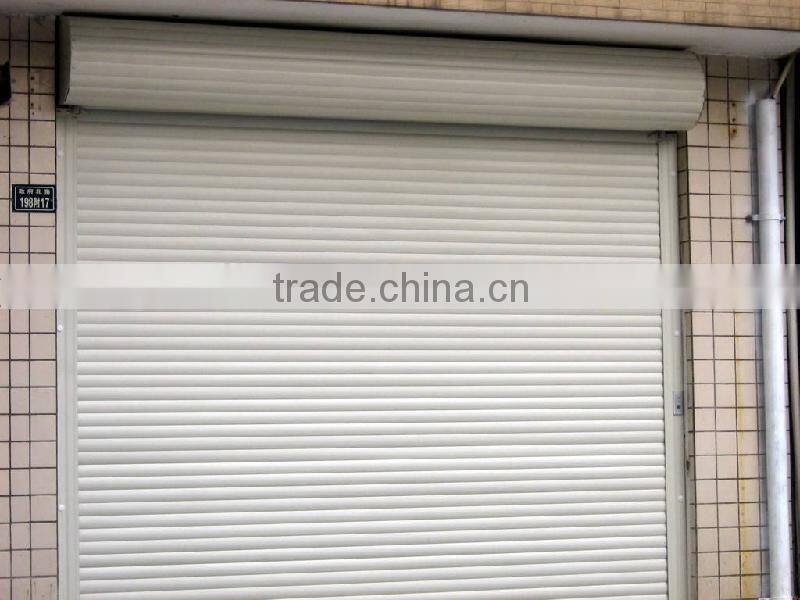 Guangzhou iron roller shutter, steel rolling shutter, roll up door, electric shutters remote switch