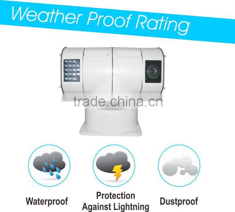 High Definition 1/3" Sony CCD Vehicle PTZ Camera Analog Vehicle IR Varifocal PTZ Camera 700 TVL Vehicle PTZ Camera