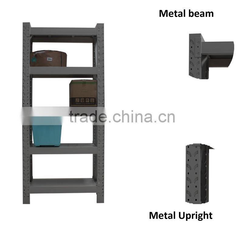 Custom style supermarket steel storage shelf heavy duty rack