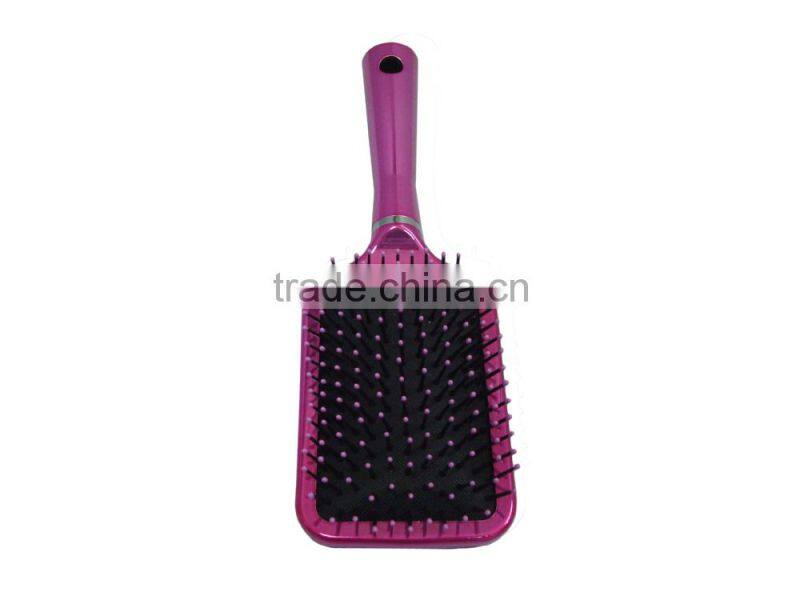 Popular and top selling cushion electroplate hair brush