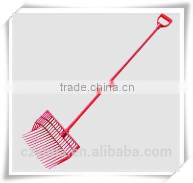 horse pitch fork with metal handle/horse products