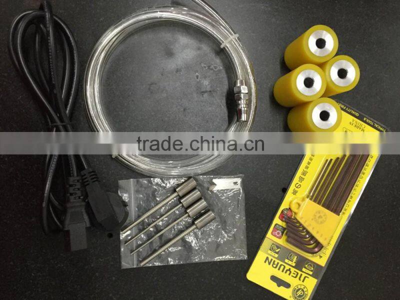 Popular pvc coated iron wire stripping and cutting machine