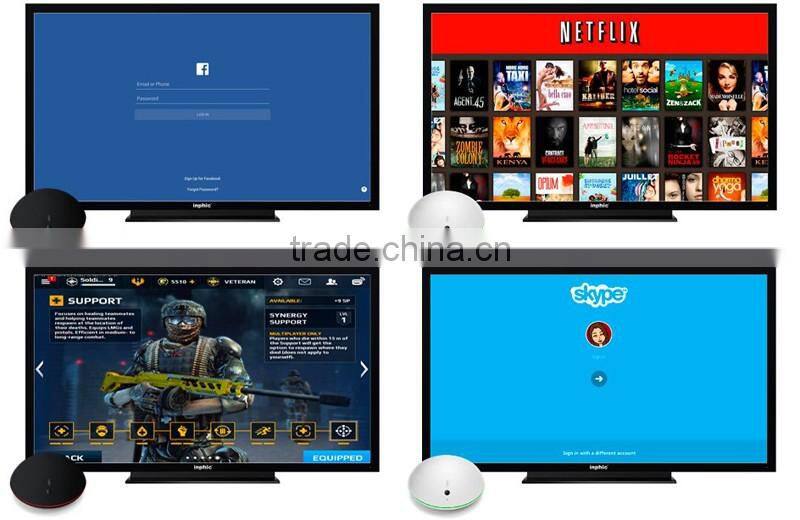 HD iptv box android 4.4 Amlogic S805 Inphic spot i5 balck white blue red colors for US UK AU EU plug best iptv ott box