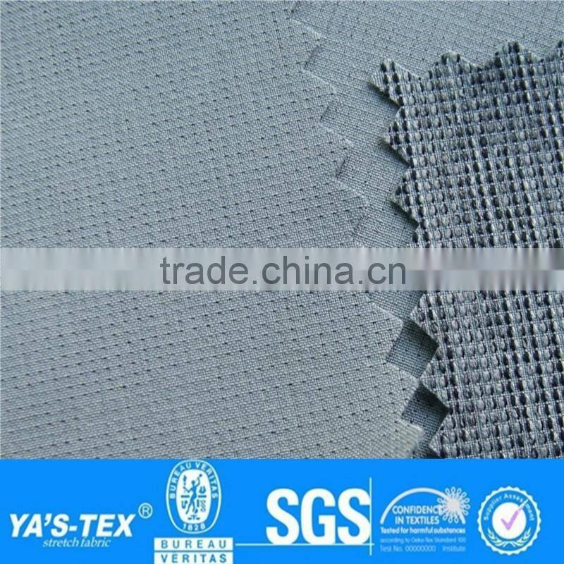 Polyester 4 way stretch cation fabric for outdoor fabric