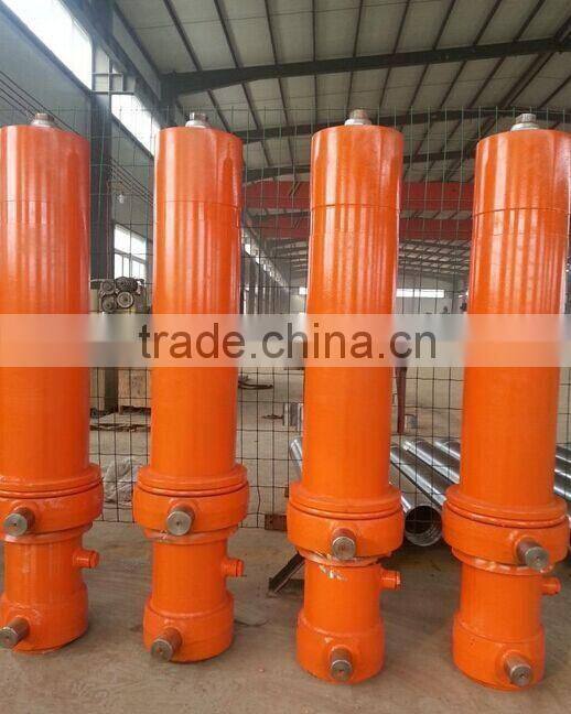 hydraulic tipping kits for dump truck with telescopic hydraulic cylinder
