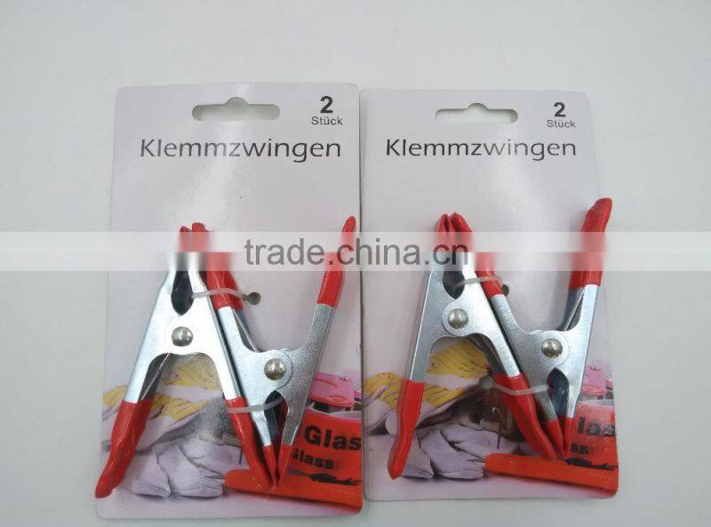 wholesale mini alligator clamp, iron spring clamp Big holding force