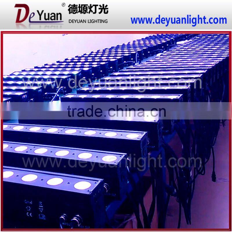 Dmx rgbw 4 in 1 8PCS X 8W led wall washer light