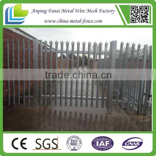 2016 hot sale W Profile and D Profile Spike Palisade Fence (Factory Price & Fast Delivery)