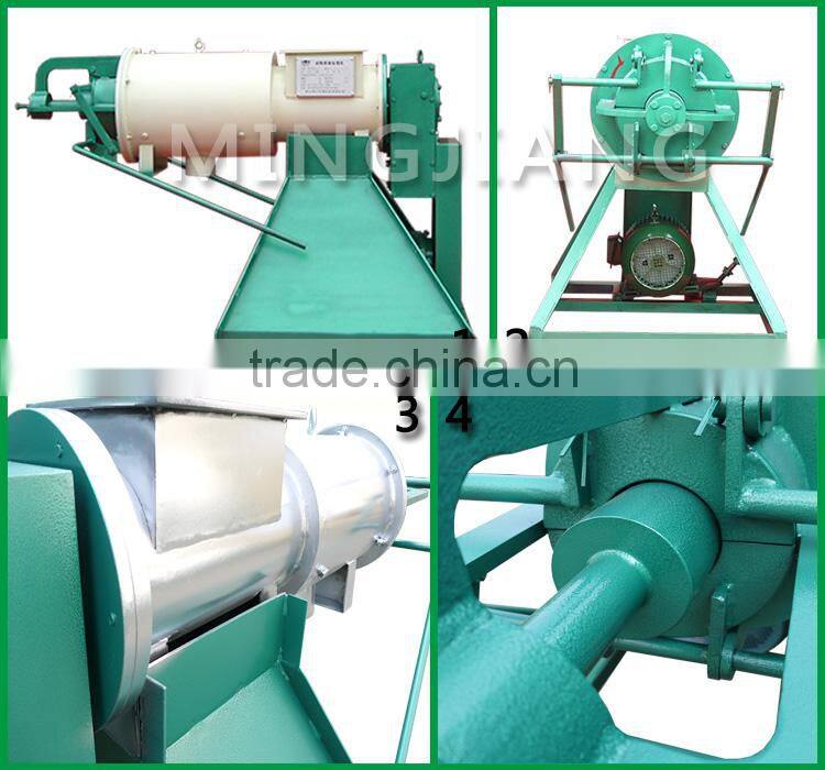 poultry separator for slaughter house dewatering machine