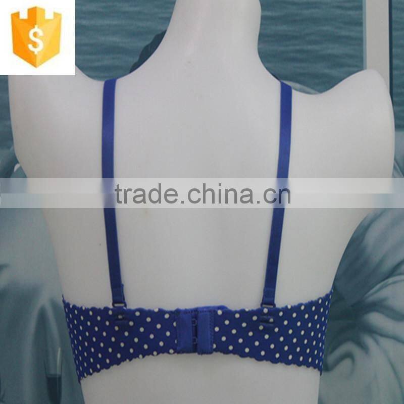 2016 The soft seamless dot laser cut lingerie