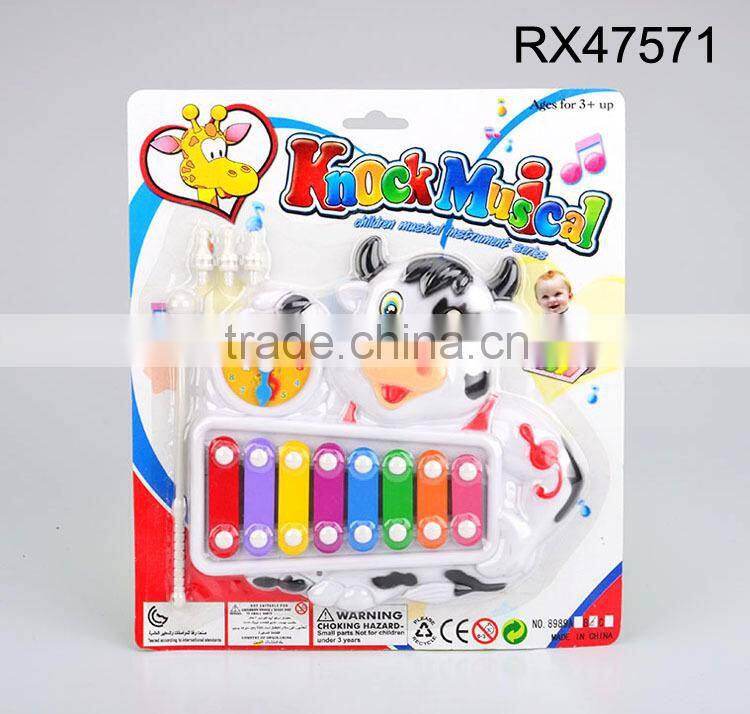 Educational kid musical instruments knock on piano toys