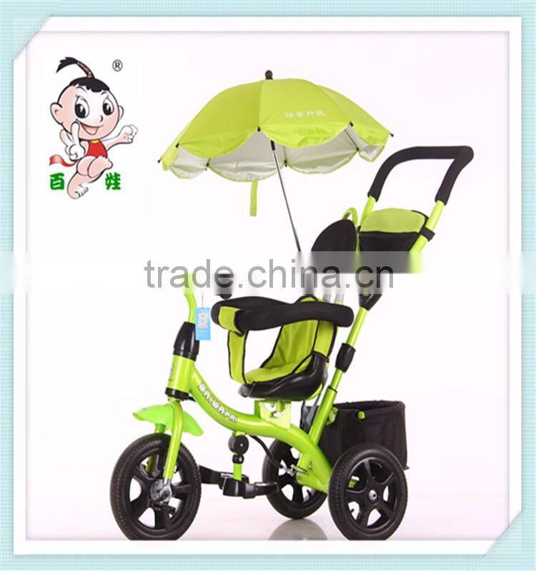 2016 new model hot sale tricycle for children with umbrella tricycle kids