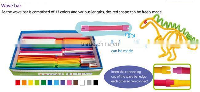 NEW educational toy with an innovative concept more flexible and soft for kids
