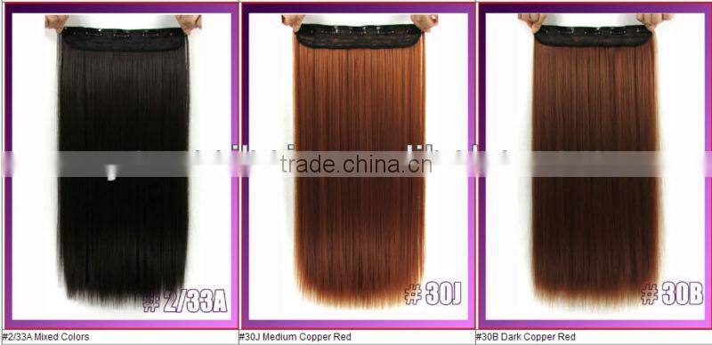 hot sell excellent cheap hot heads clip in hair extension