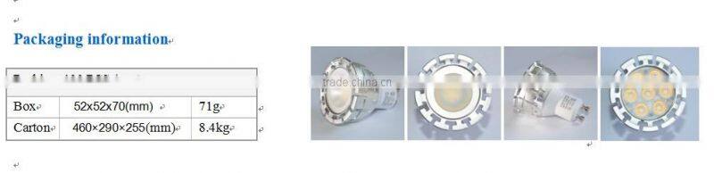 A++5.5w led spot light gu10 china manufacturer,nichia led CE ROHS SAA approved